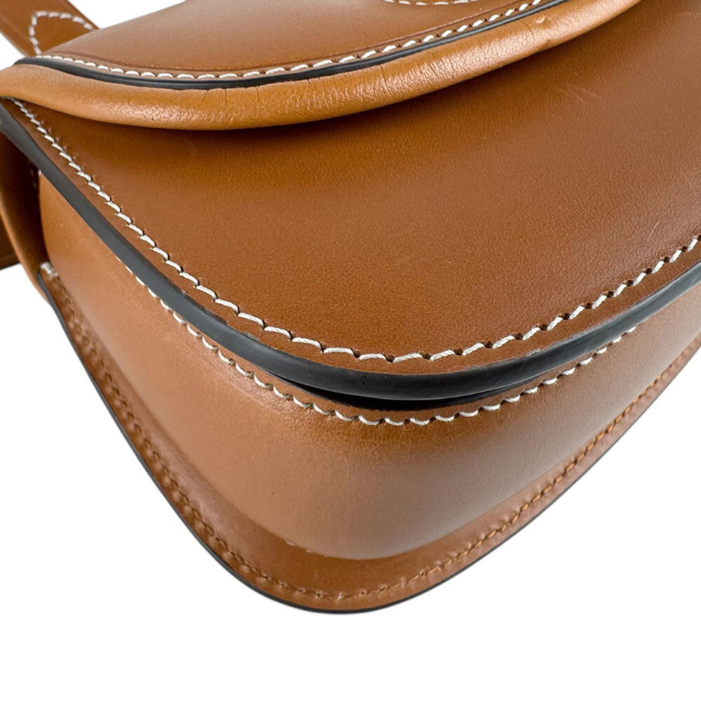GUCCI Brown Leather Bamboo Fanny Pack - Picture 8 of 15